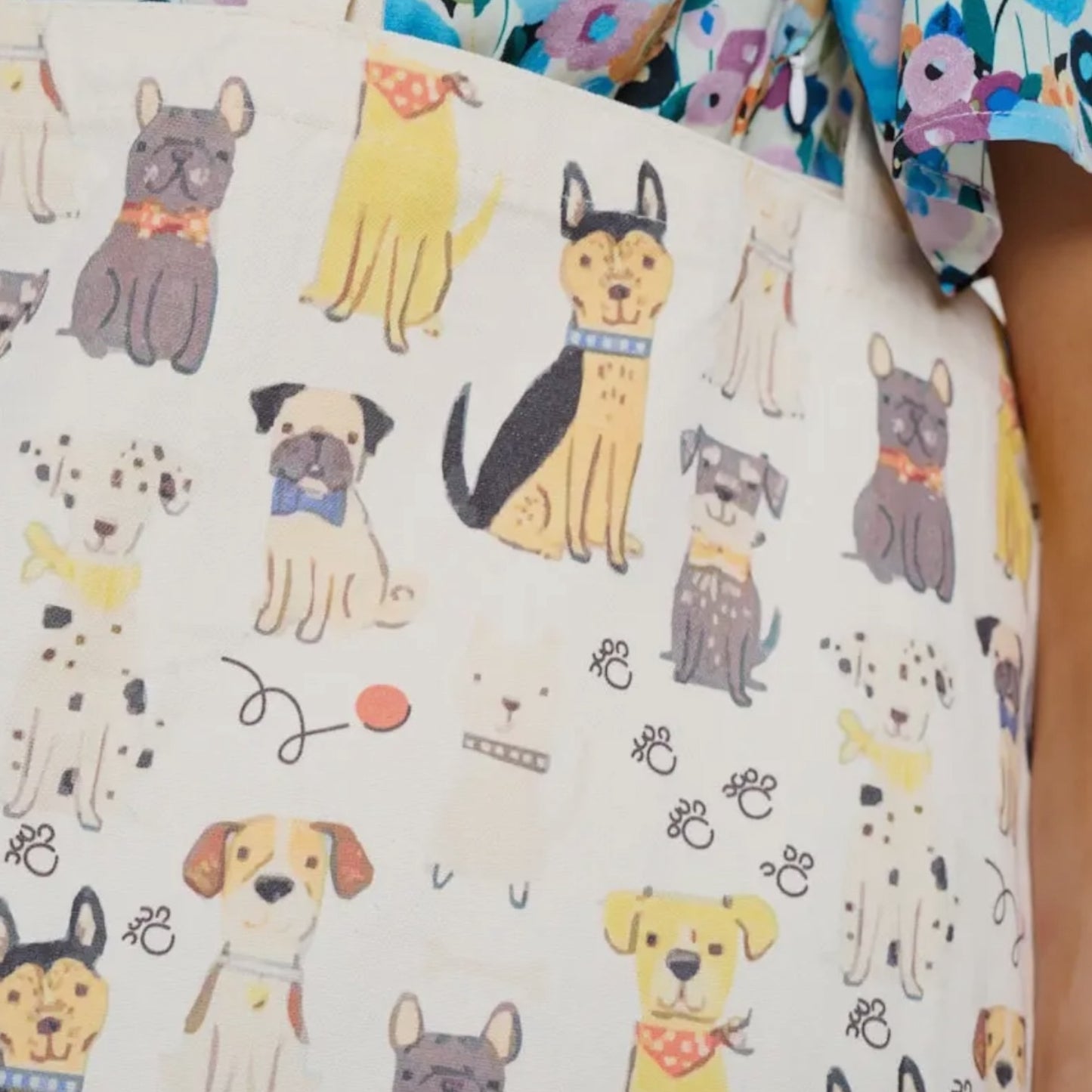The Happy Paws Tote Bag 🐕