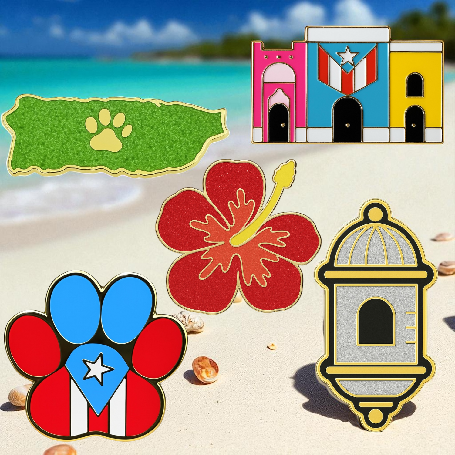 Moodies Charms Puerto Rico Edition